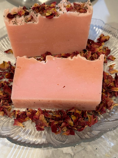 Rose Geranium & Cedar Soap