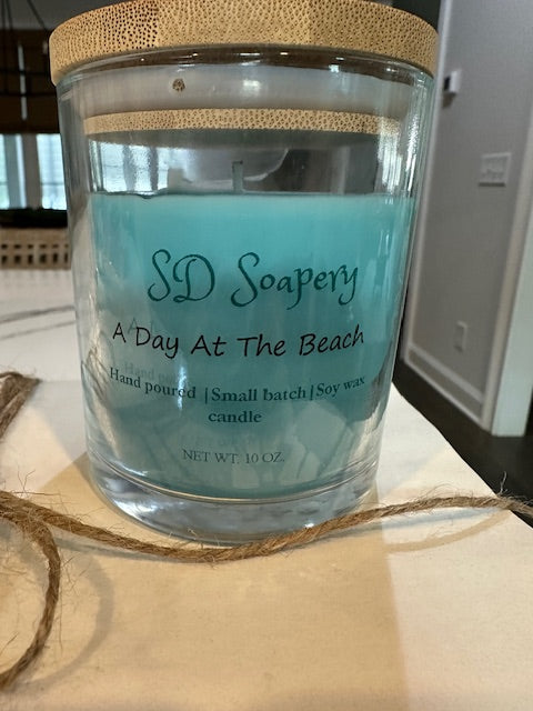 A Day At The Beach candle